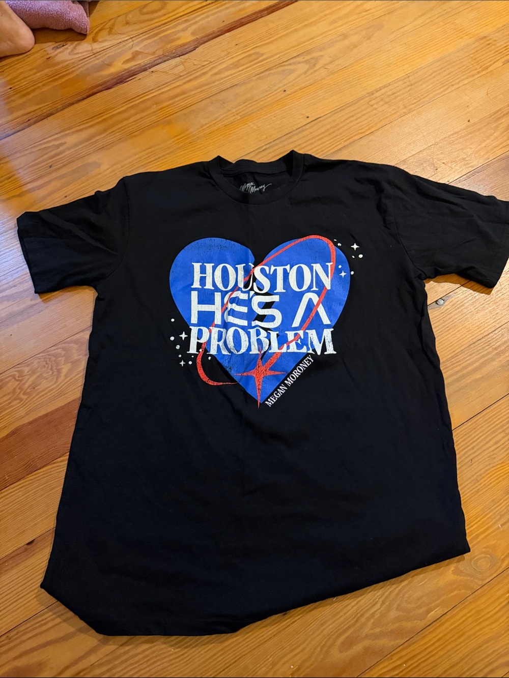 Black Megan Moroney ‘Houston He's A Problem' Graphic Tee